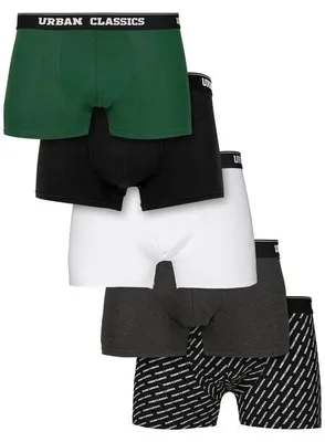 Produktbild von Urban Classics - Boxer Shorts 5er Pack - L
