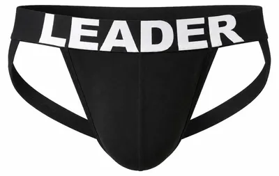 Zdjęcie produktu dla LEADER Essentials Jockstrap Black - Größe M