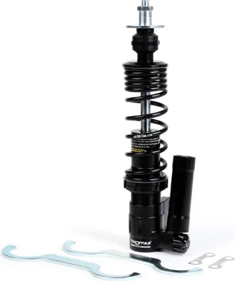 Immagine prodotto di Ammortizzatore anteriore BGM PRO F16 COMPETITION Vespa Primavera 50 (2017-), Vespa Primavera 125 (2017-), Vespa Primavera 150 (2017-), Vespa Sprint 50 (2017-), Vespa Sprint 125 (2017-), Vespa Sprint 150 (2017-) nero