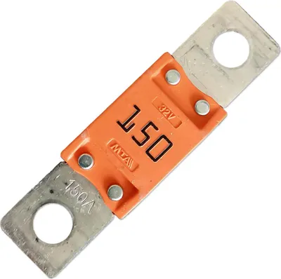 Produktbild von MEGACOMPACT Sicherung 150A 12V 24V träge M6 Batteriesicherung | MTA