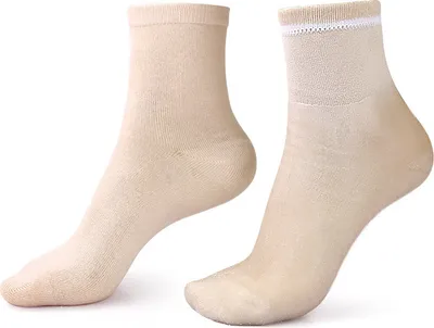 Produktbild von INF Gel-gefüllte Socken für Komfort und Halt Beige