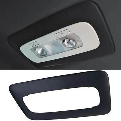 Für VW Golf 5 2003-2008 Abdeckung HINTEN Lampe bei gelöstem Dachhimmel Schwarz in der Farbe Schwarz von Carparts-Online GmbH
