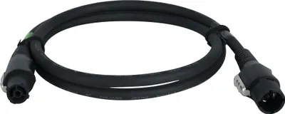 Obrázek produktu pro Napájecí kabel Neutrik powerCON TRUE1 samec/samice 3x 1,5 mm² 0,5 m