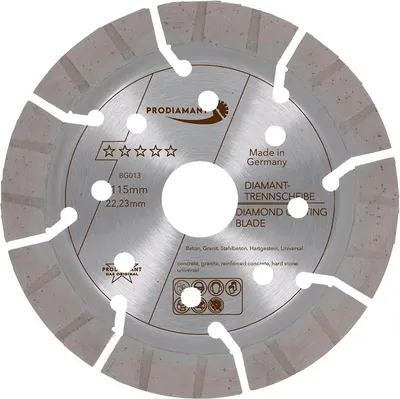 Produktbild von PRODIAMANT Diamanttrennscheibe 115mm Beton / Granit Turbo BG013
