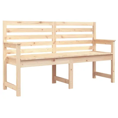 Obrázek produktu pro Zahradní lavice 159,5 x 48 x 91,5 cm masivní borové dřevo
