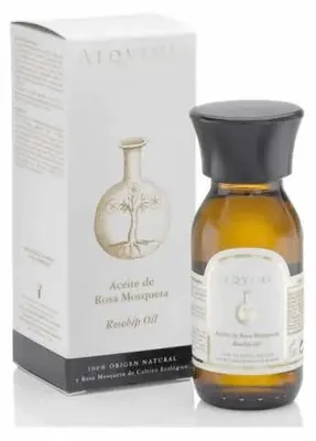 Produktbild von Reines Hagebuttenöl 60ml für natürliche Hautpflege, Regeneration und Elastizität