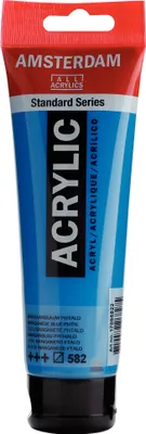 Produktbild von Royal Talens Talens Amsterdam Acrylfarbe 120 ml 582 – Manganblau Phtalo