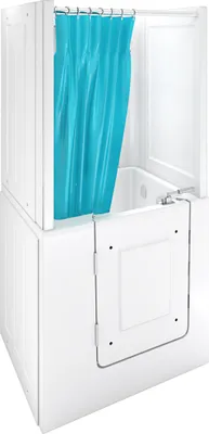 Produktbild von Seniorendusche und Sitzwanne Kombination Wanne mit Tür S02D-C-L 100x78x205cm