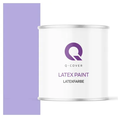 Produktbild von Latexfarbe 2 L Lila 2 L | Innenfarbe | Wandfarbe | Deckenfarbe | Klasse 3 Mattfarbe Scheuerfest Hohe Deckkraft