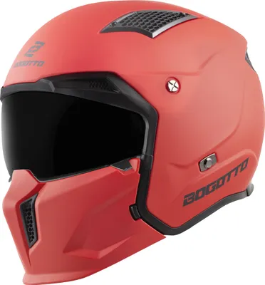 Produktbild von Bogotto Radic 22.06 Helm, rot matt, S