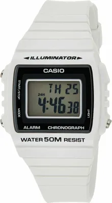 Image de Casio Montre à quartz numérique pour homme avec bracelet en résine W-215H-7A