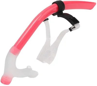 Productafbeelding van Siliconen snorkelset voor volwassenen - Verstelbare hoofdband - Weinig luchtweerstand - Snorkel voor duiken/snorkelen