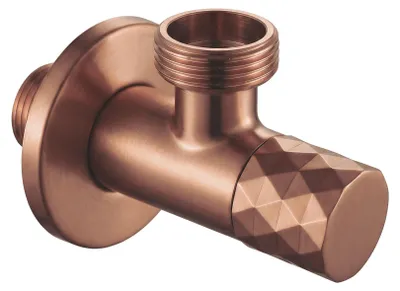 Produktbild von Rea Eckventil Diamond 03 1/2" X 3/4" Brush Copper