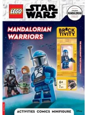 Immagine prodotto di LEGO® Star Wars(TM): Mandalorian Warriors Activity Book (with Mandalorian Fleet Commander LEGO minifigure)