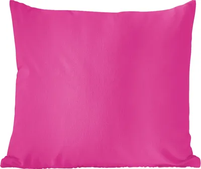 Produktbild von MuchoWow® Zierkissen Sofakissen Wohnzimmer Dekokissen 45x45 cm Fuchsia - Neon - Farben - Schlafpolster - Polster für das Sofa