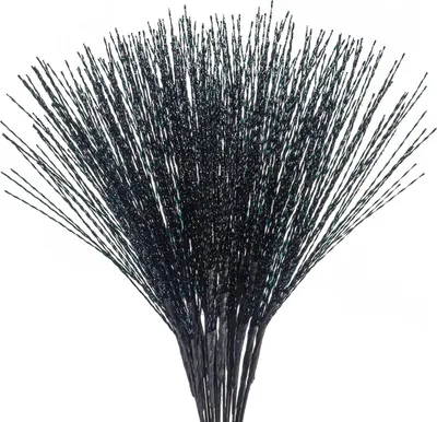 Image de Branches de Noël artificielles noires pour la décoration 20 pièces 67cm