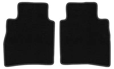 Productafbeelding van Velours achtermatten voor Nissan Pulsar C13 vanaf 2014 (hatchback) – 2-delig, zwart, op maat – Wielganizator LUX