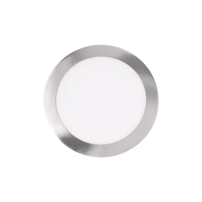 Image de Forlight - Plafonnier encastré Easy CCT Round Recessed Ø120 Aluminium, polystyrène nickel satiné, OPAL