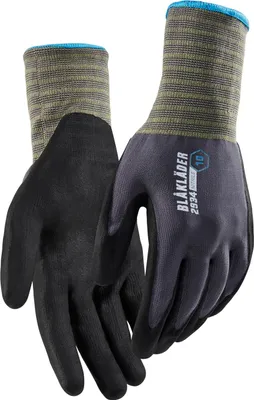 Produktbild von Blakläder Arbeitshandschuhe Nitril-überzogen Grau 2934 1456, Farbe:grau, Größe:9