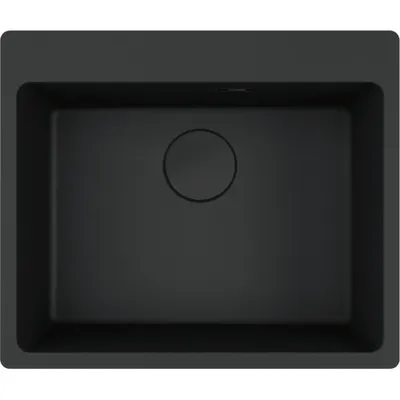 Produktbild von Franke Maris Einbauspüle Fragranitbecken MRG 610-54 A Black Matt Handbedienung ab 60 cm 114.0708.042 - inkl.