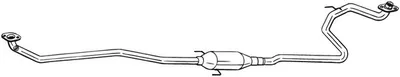 Produktbild von BOSAL 293-043 Mittelschalldämpfer Schalldämpfer für TOYOTA Yaris Schrägheck (P9)