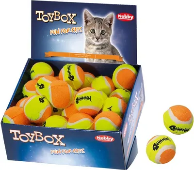 Produktbild von Tennisball für Katzen 32Stück