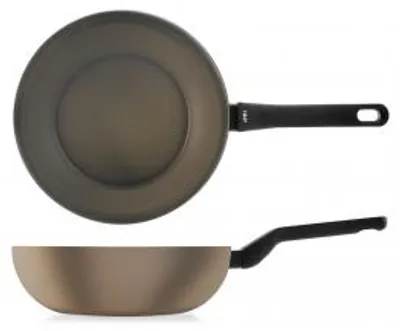 Immagine prodotto di H&H Wok 1 Manico Antiaderente Balance Cm28