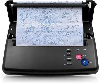 Produktbild von Thermischer Drucker für Tattoos, mit Übertragungspapier