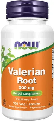 Immagine prodotto di Radice di valeriana 500 mg 100 capsule vegetali Now Foods