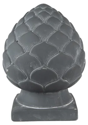 Produktbild von Clayre & Eef Dekoration Tannenzapfen Ø 18x24 cm Grau Stein