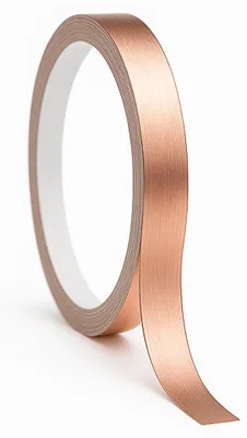 Productafbeelding van Kopertape 10mm - Geleidende Koperfolie - 0.05mm dikte - 10m
