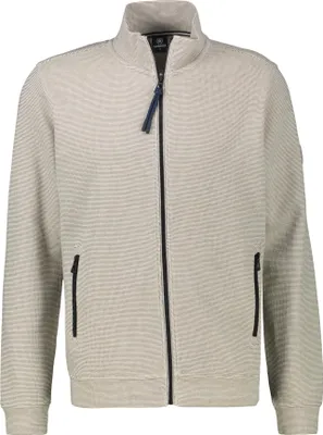 Produktbild von LERROS Basic Sweatjacke Durchgehender Reißverschluss, Bequeme Passform, Hoher Kragen für modernen Look