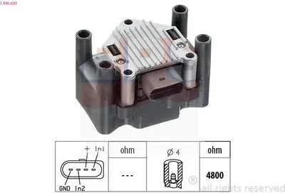 Obrázek produktu pro EPS 1.990.420 Jednotka zapalovací cívky