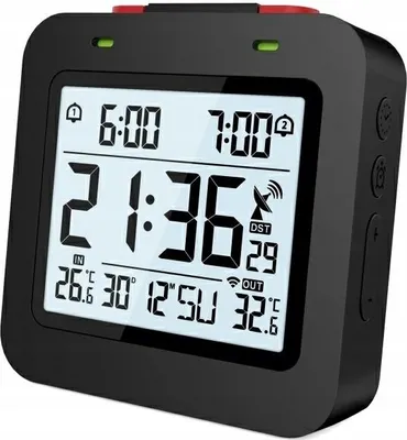 Produktbild von Elektronisches Thermometer außen/außen. Ring