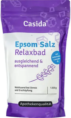 Image de Epsom Sel Bain relaxant à la lavande 1 kg