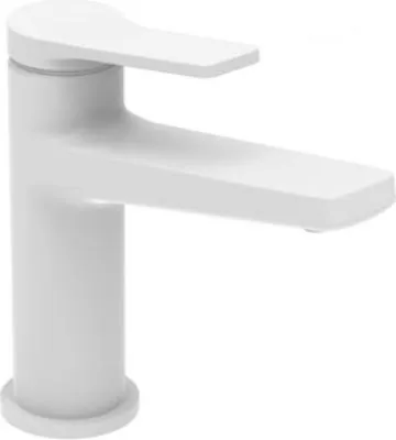 Image de Mitigeur lavabo ANDARE H : 13 cm-Chrome blanc---Chrome blanc