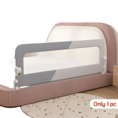 Produktbild von Babybett-Schutzgitter, sichere Sturzsicherung, langlebige Konstruktion, 180 cm