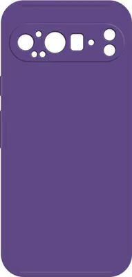 Produktbild von Hülle für Google Pixel 9 Pro XL - Phonesta Color Silikon Back Cover - Dunkelviolett