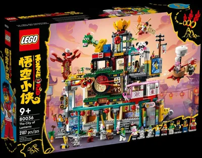 Zdjęcie produktu dla LEGO Monkie Kid The City of Lanterns, Zestaw do budowania, 9 lat(a), Plastik, 2187 szt., 3,11 kg
