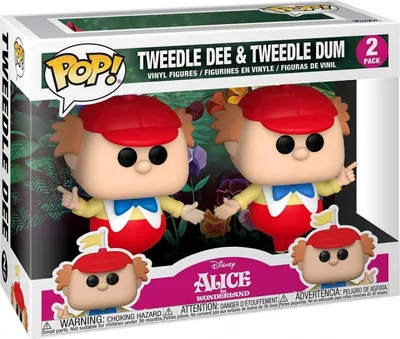 Produktbild von Funko POP Disney: Alice 70. - 2PK Tweedle Dee & Dum