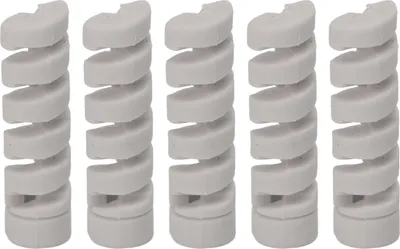 Productafbeelding van CANSUCC, 5 stuks fietsframebeschermhoezen van rubber, voor versnellingshendels, remkabels, grijs