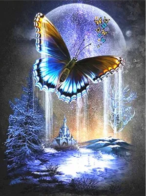 Produktbild von Diamond Painting Vollbild 50x70 cm mit eckigen Steinen