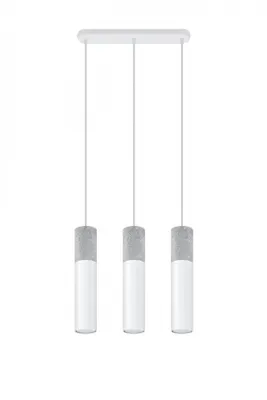 Zdjęcie produktu dla Lampa wisząca BORGIO 3 biały SL.0649 Sollux