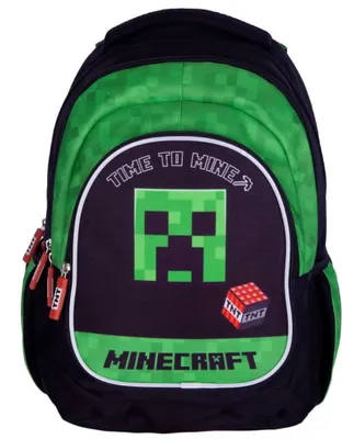 Produktbild von Plecak  dla pierwszoklasisty Minecraft sztywne plecy