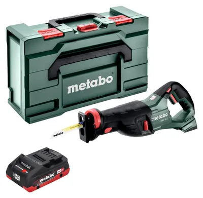 Produktbild von Metabo SSEP 18 LT Akku Säbelsäge 18 V 32 mm + 1x LiHD Akku 4,0 Ah + Metabox - ohne Ladegerät