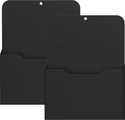 Immagine prodotto di Set magnetico per l'organizzazione dell'ufficio e dei documenti, 2 pezzi, nero