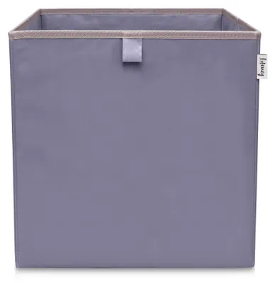 Produktbild von Lifeney Aufbewahrungsbox Kinder Würfel I Niedliche Spielkisten I Aufbewahrungskorb für Kinderzimmer I Kinder Aufbewahrungskiste I Bunte Spielzeugboxen (Dunkelgrau)