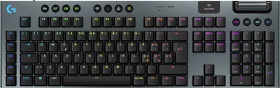 Produktbild von Logitech G G915 X LIGHTSPEED Tastatur Gaming USB + RF Wireless + Bluetooth QWERTY Italienisch Schwarz