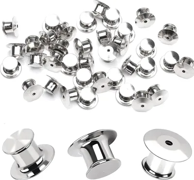 Produktbild von 20 Stücke Anstecker Pin für Schmuck Brosche Pins Namensschild Basteln DIY