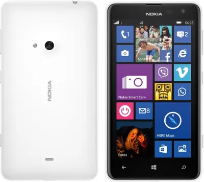 Produktbild von Nokia Lumia 625 White Weiß RM-941 Windows Phone 8GB Ohne Simlock